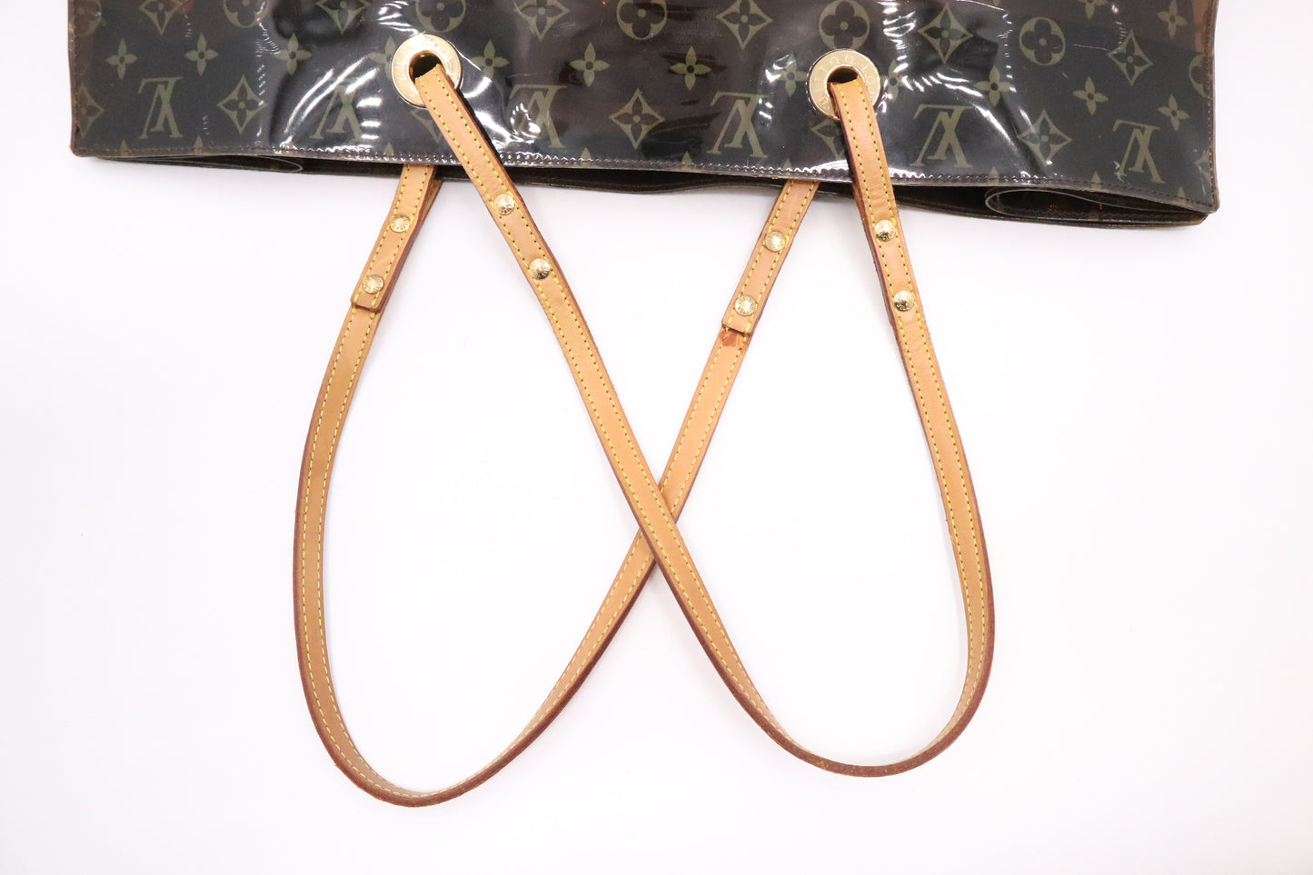 Louis Vuitton Cabas Cruise in Amber PVC