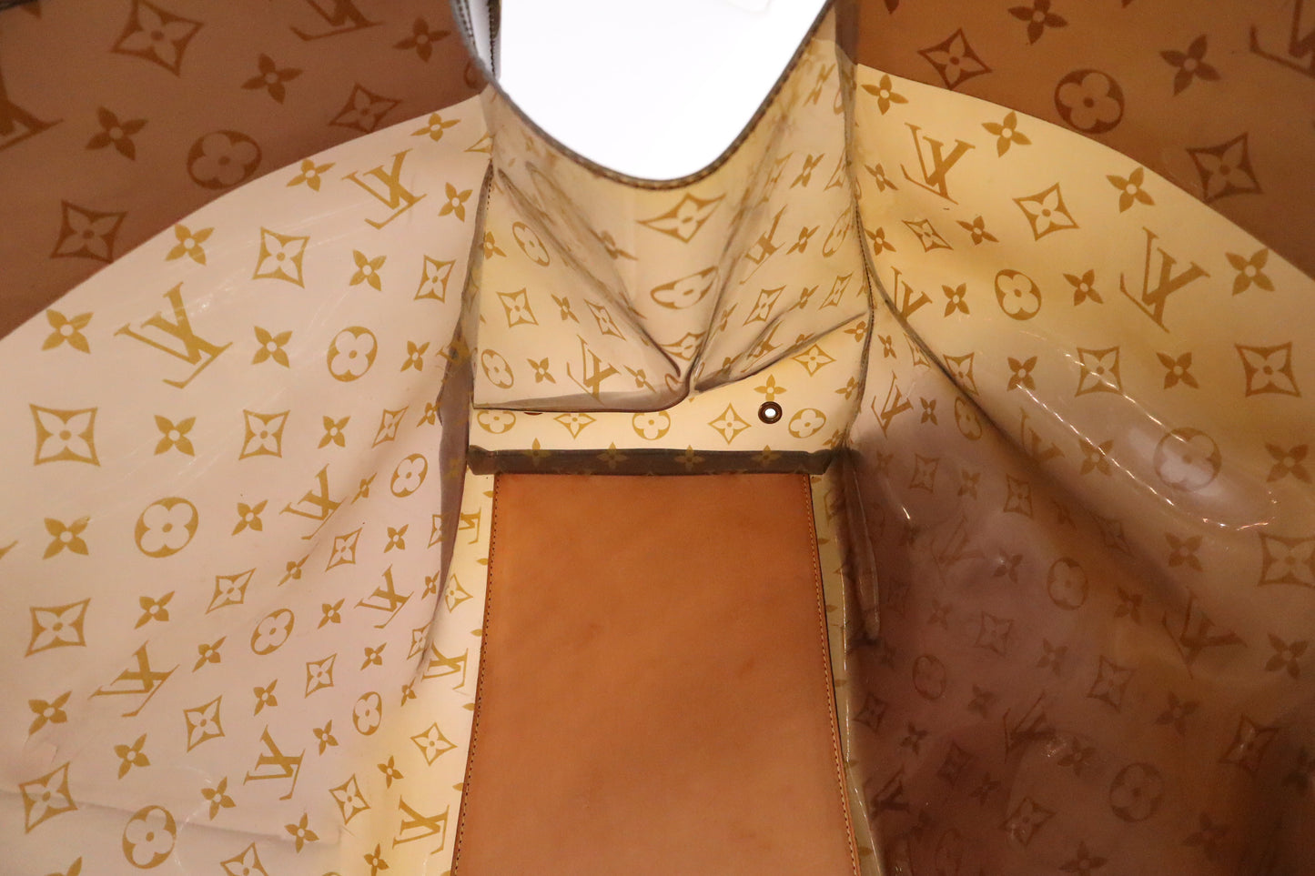 Louis Vuitton Cabas Cruise in Amber PVC