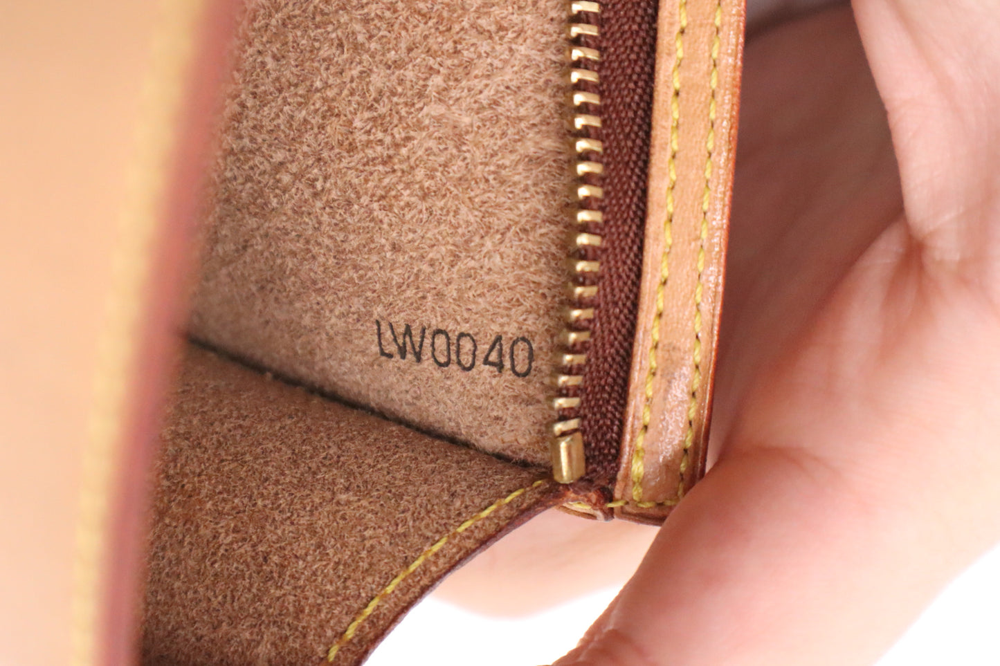 Louis Vuitton Cabas Cruise in Amber PVC