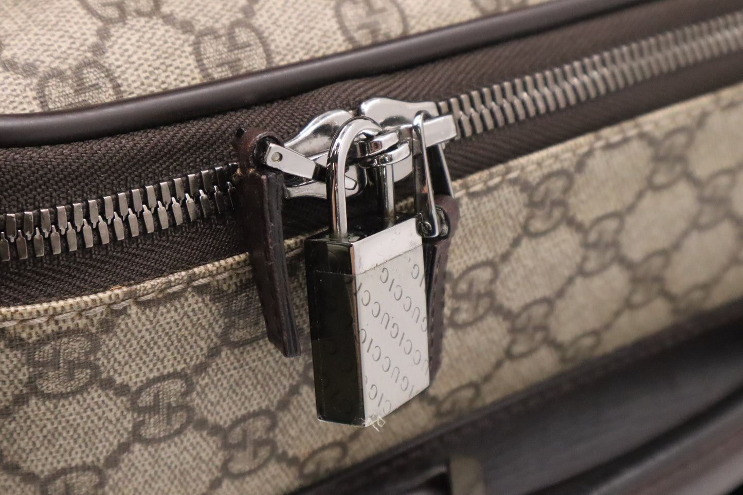 Gucci Suitcase in GG Supreme Canvas