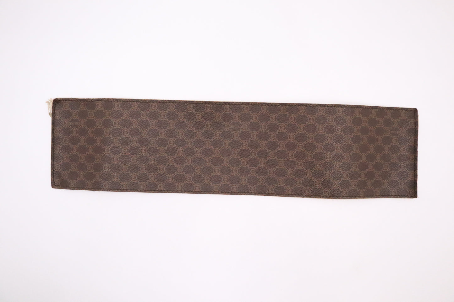 Celine Tote in Brown Macadam Canvas