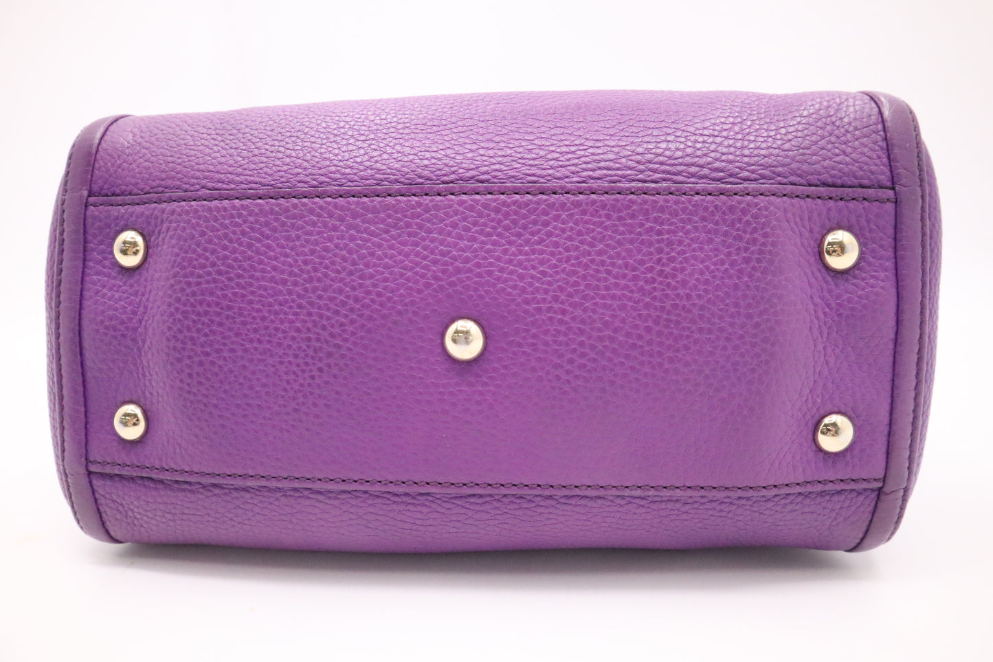 Gucci Soho Tote in Purple Leather