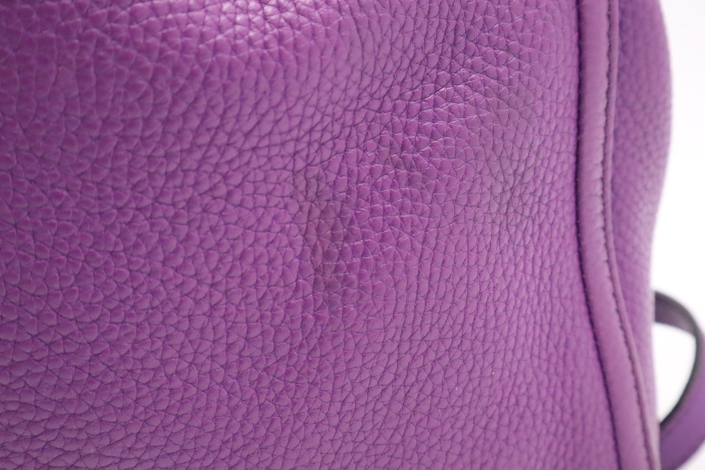 Gucci Soho Tote in Purple Leather