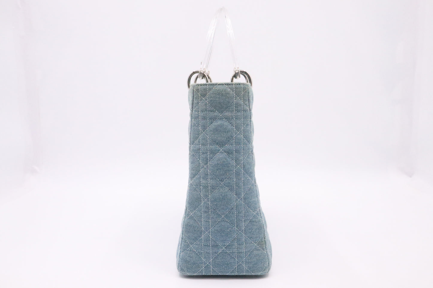 Dior Large Lady Dior in Cannage Denim