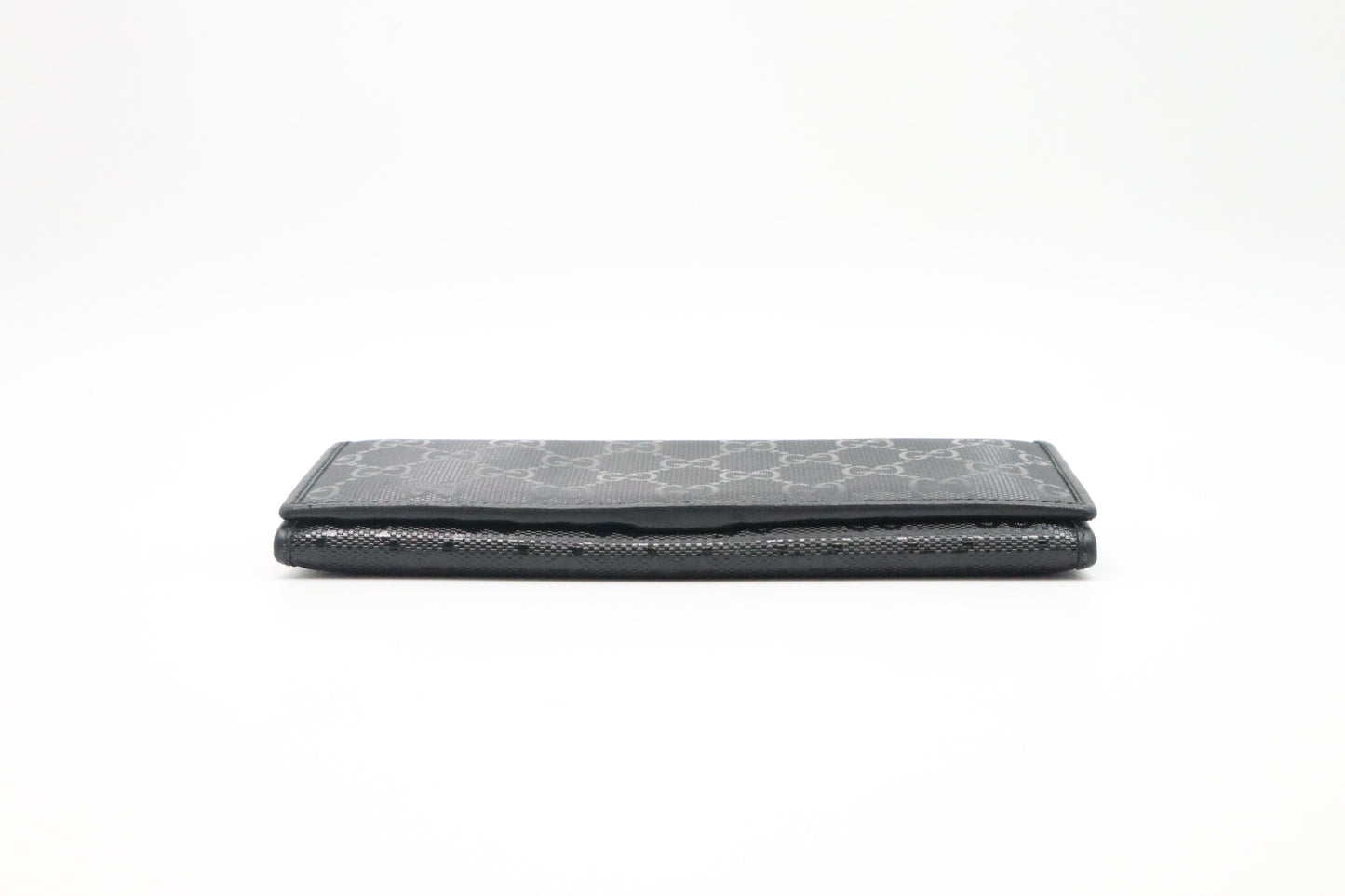 Gucci Long Wallet in Black Imprime Canvas