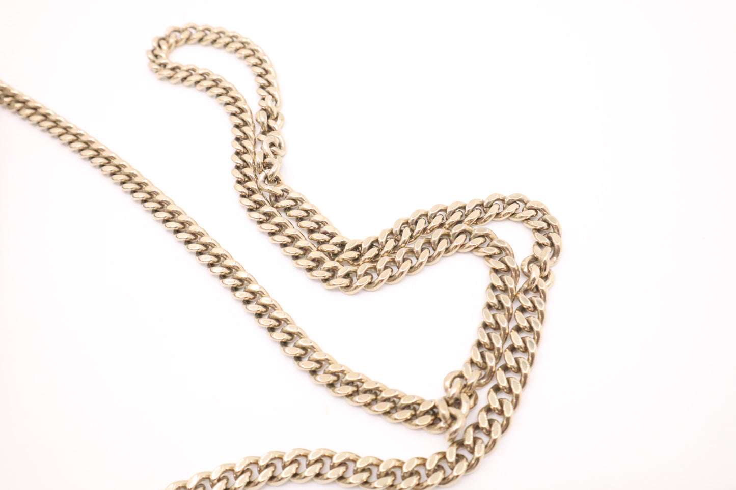 Dior Diorama Clutch on Chain in Silver Leather