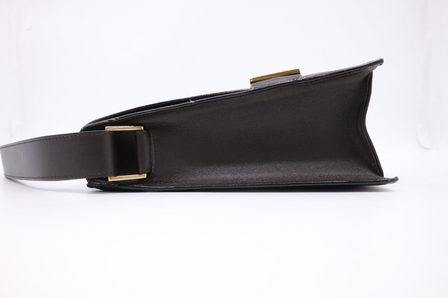 Gucci Shoulder Bag in Brown Leather