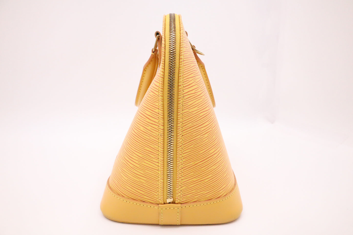 Louis Vuitton Alma in Yellow Epi Leather
