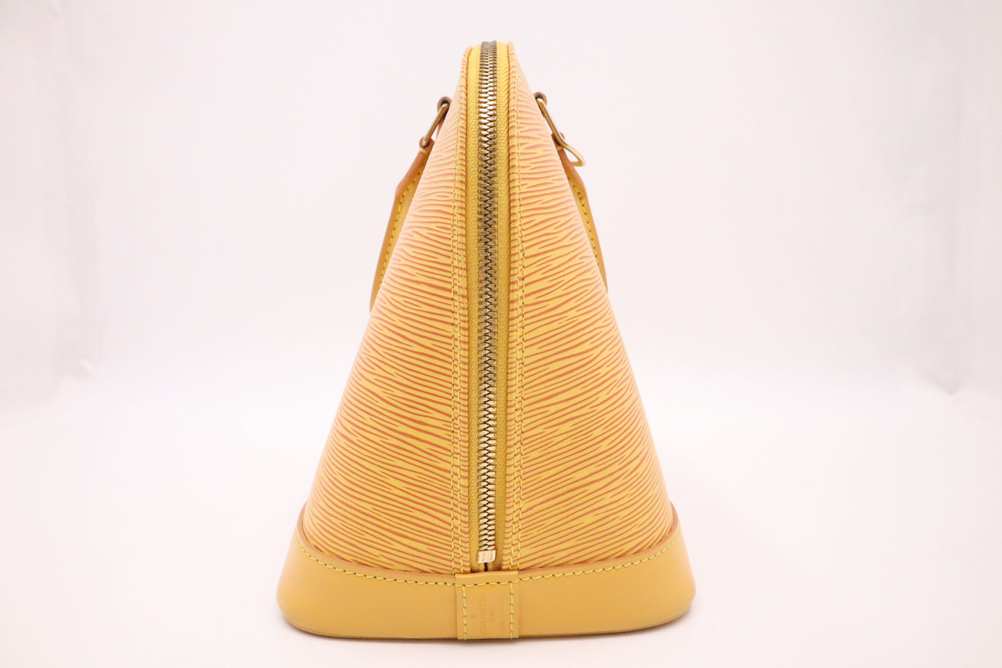 Louis Vuitton Alma in Yellow Epi Leather