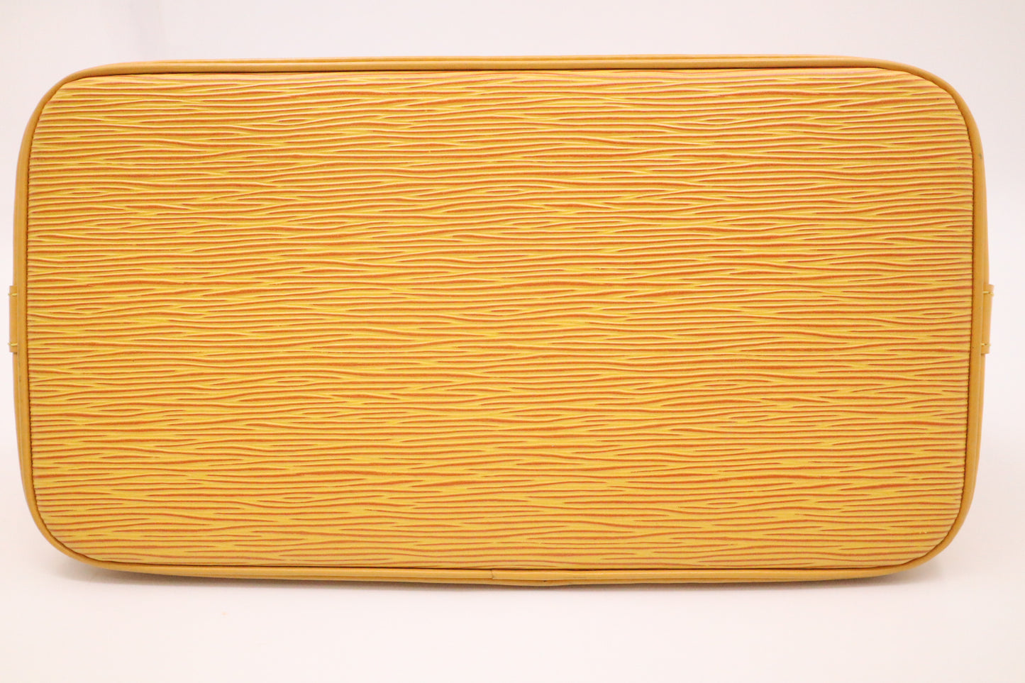 Louis Vuitton Alma in Yellow Epi Leather