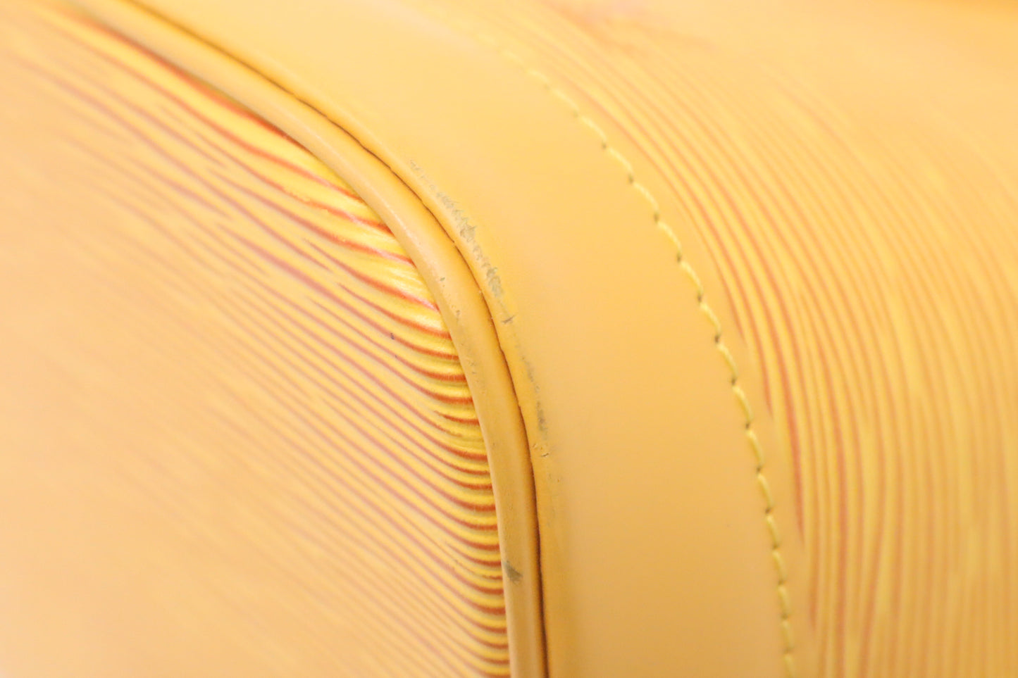 Louis Vuitton Alma in Yellow Epi Leather