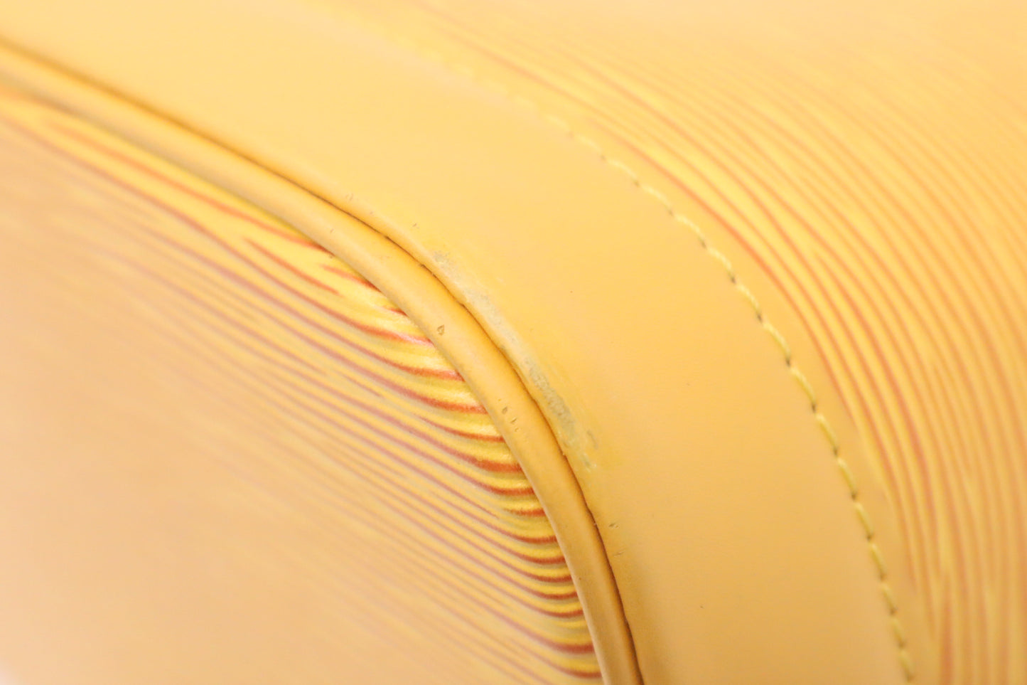 Louis Vuitton Alma in Yellow Epi Leather