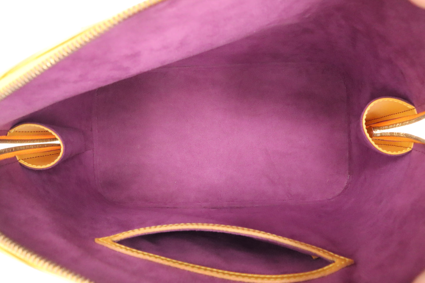 Louis Vuitton Alma in Yellow Epi Leather