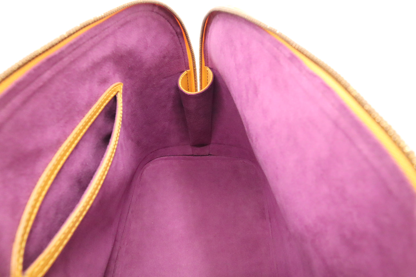 Louis Vuitton Alma in Yellow Epi Leather