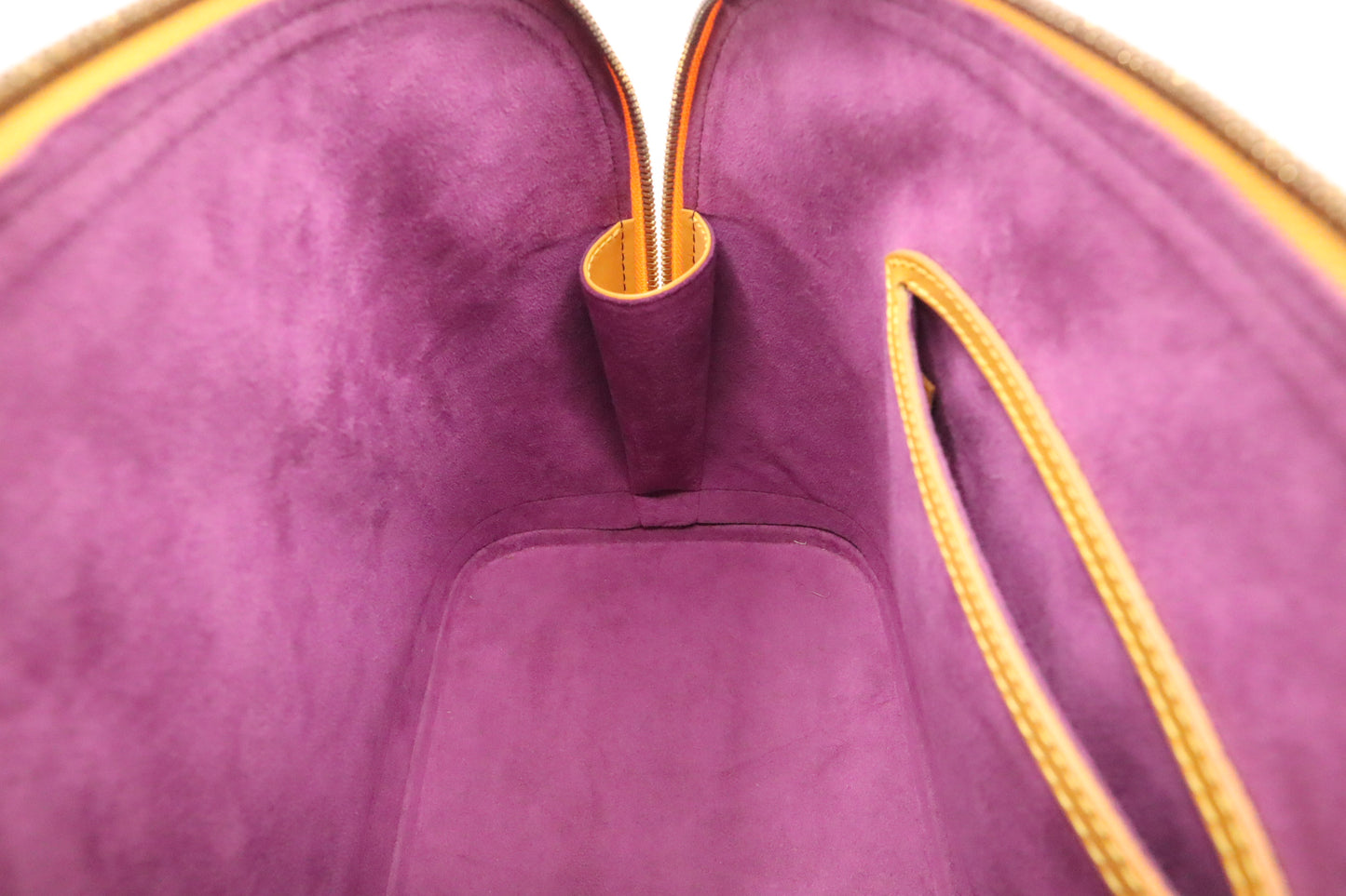 Louis Vuitton Alma in Yellow Epi Leather