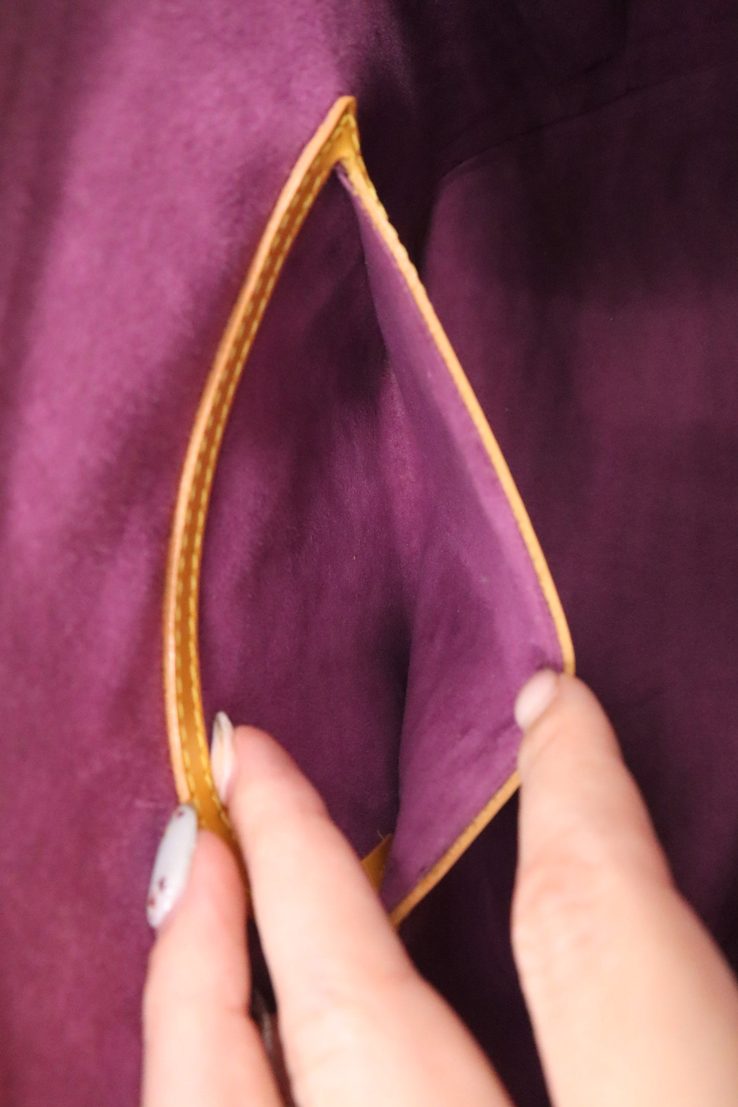 Louis Vuitton Alma in Yellow Epi Leather