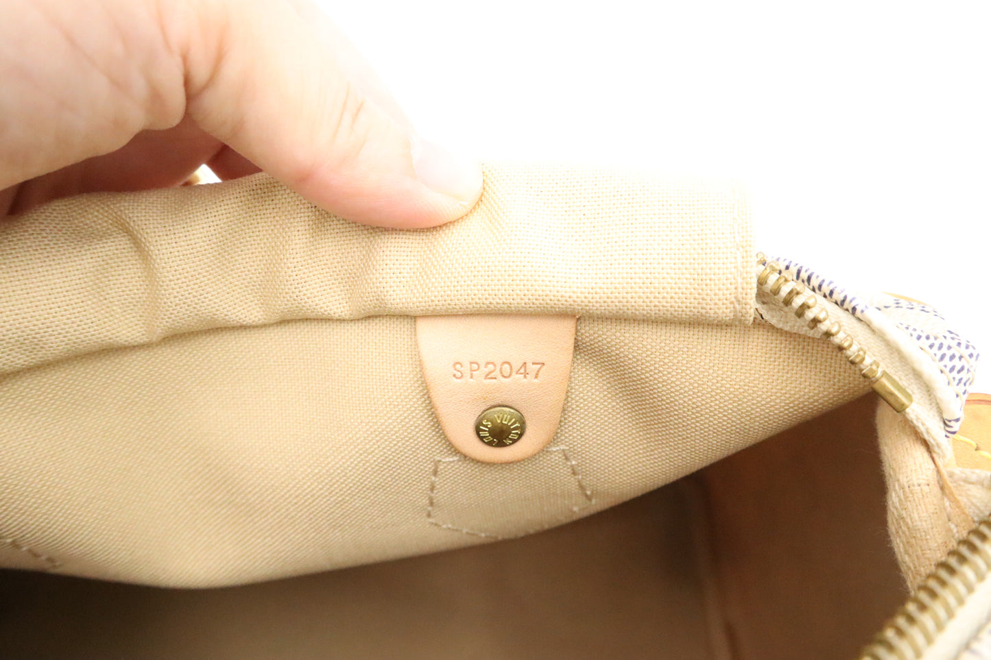 Louis Vuitton Speedy 25 in Damier Azur Canvas
