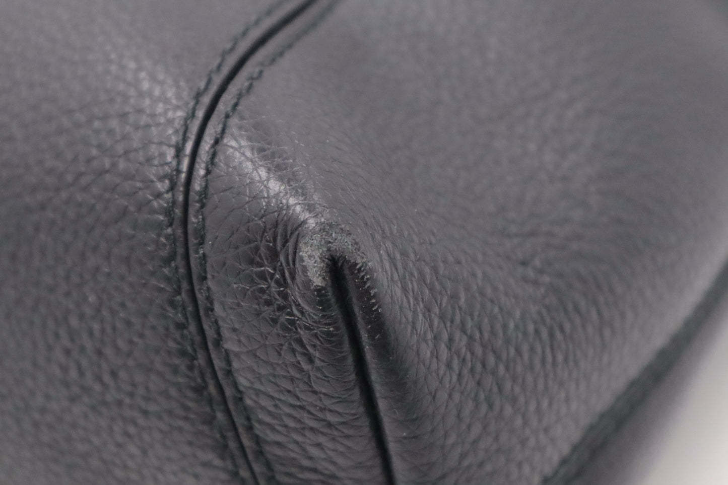 Bvlgari Tote Bag in Black Leather