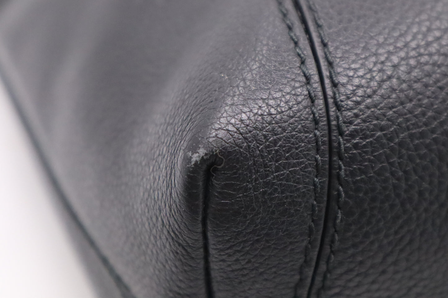 Bvlgari Tote Bag in Black Leather