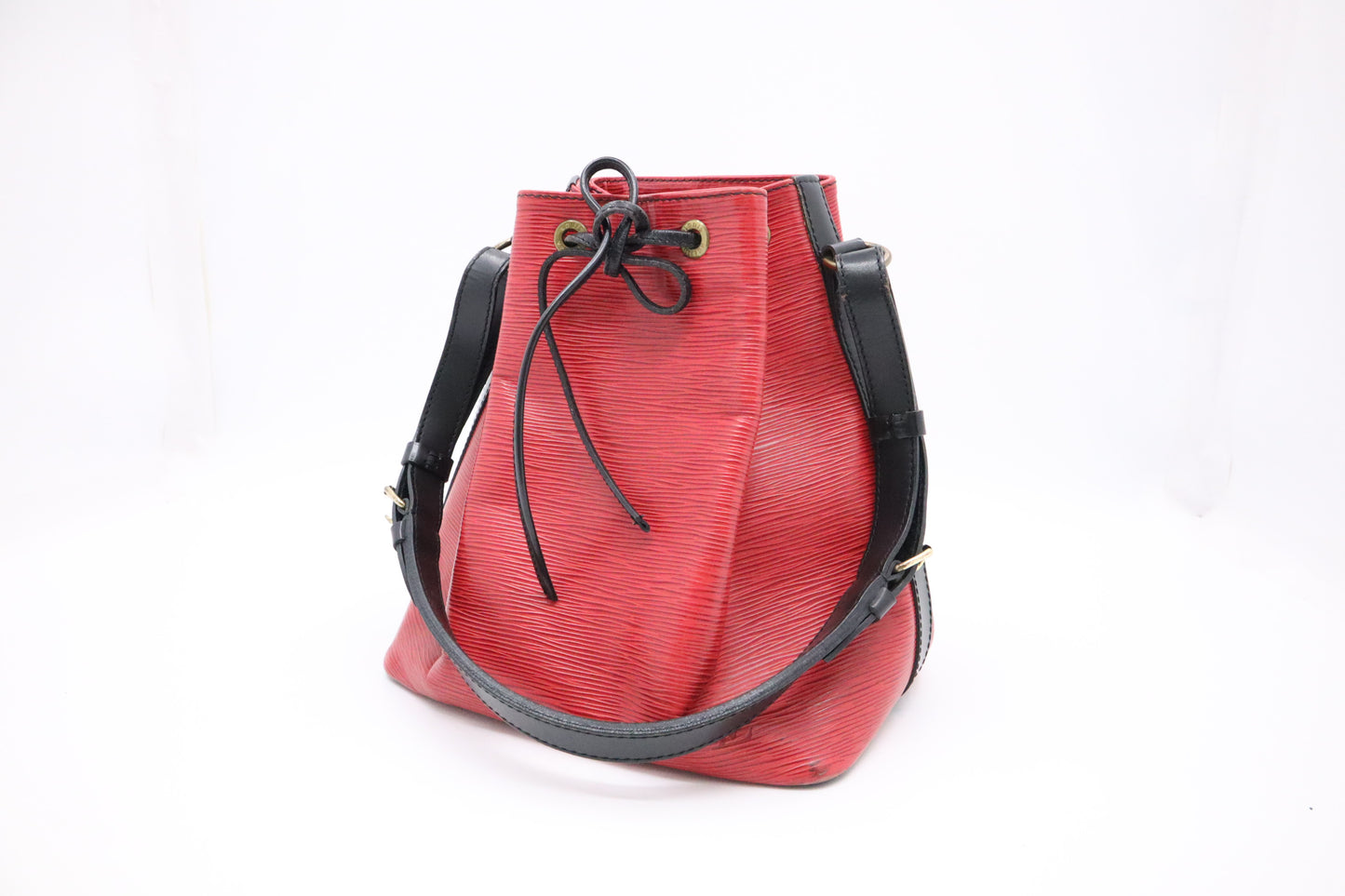Louis Vuitton Petit Noe in Red Epi Leather