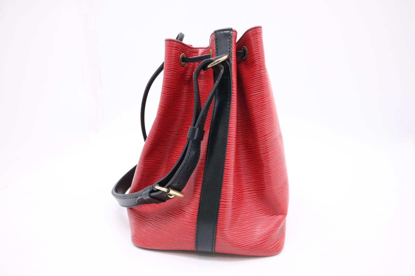 Louis Vuitton Petit Noe in Red Epi Leather