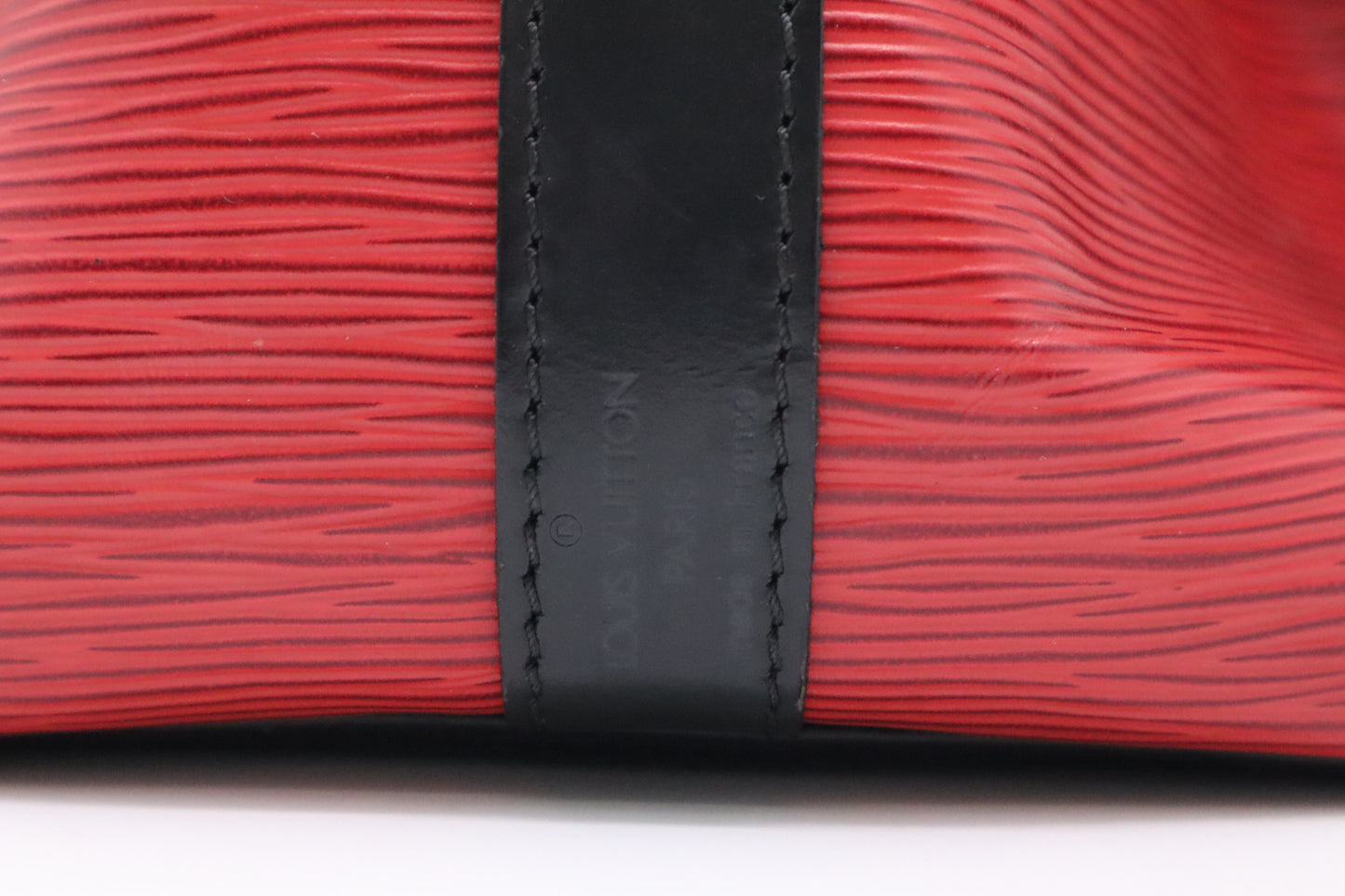 Louis Vuitton Petit Noe in Red Epi Leather