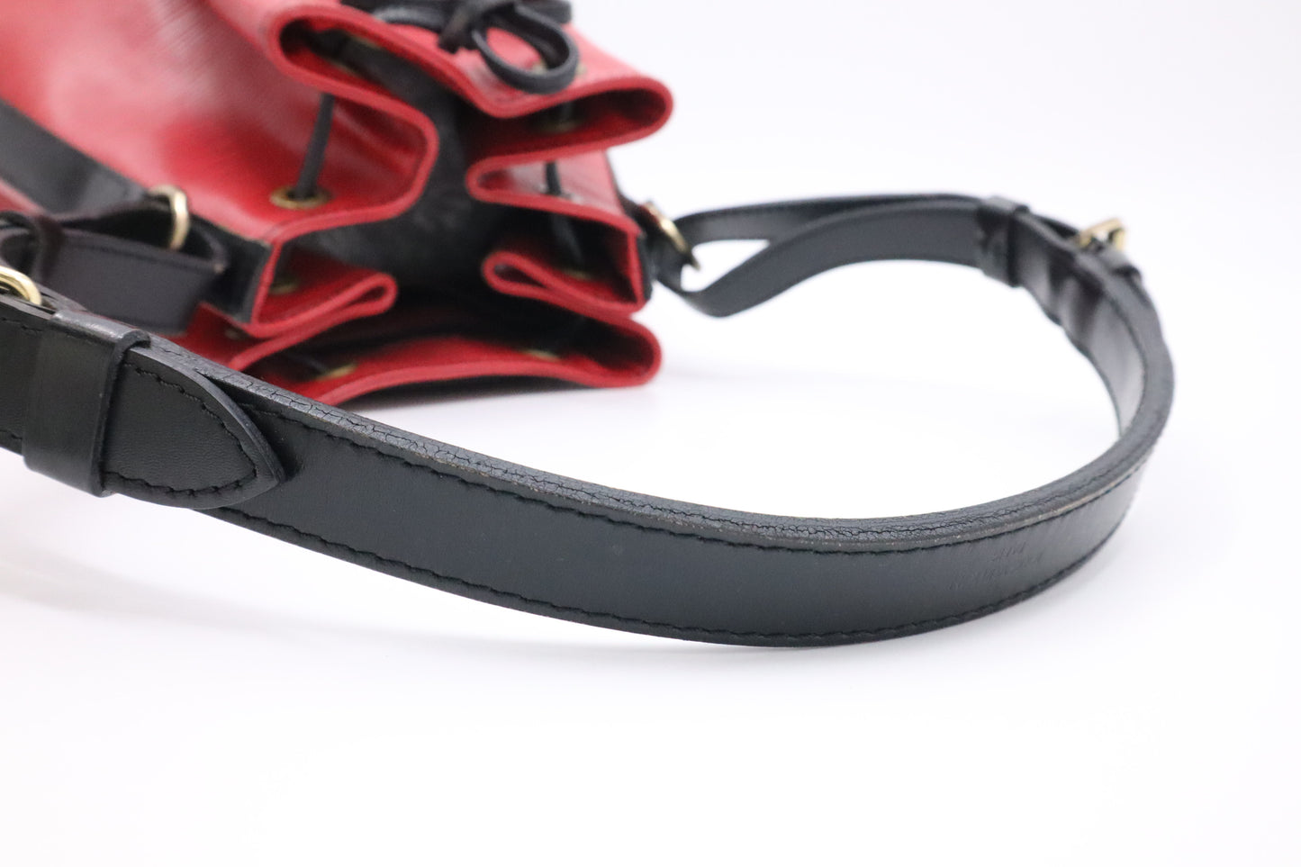 Louis Vuitton Petit Noe in Red Epi Leather