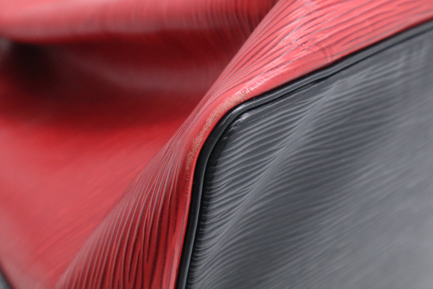 Louis Vuitton Petit Noe in Red Epi Leather