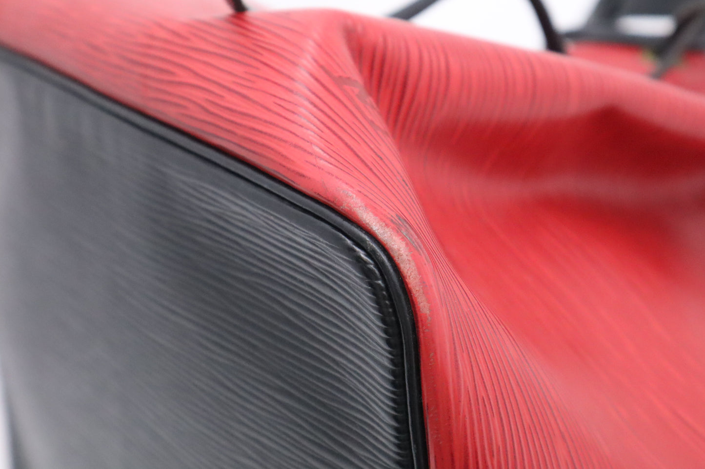Louis Vuitton Petit Noe in Red Epi Leather