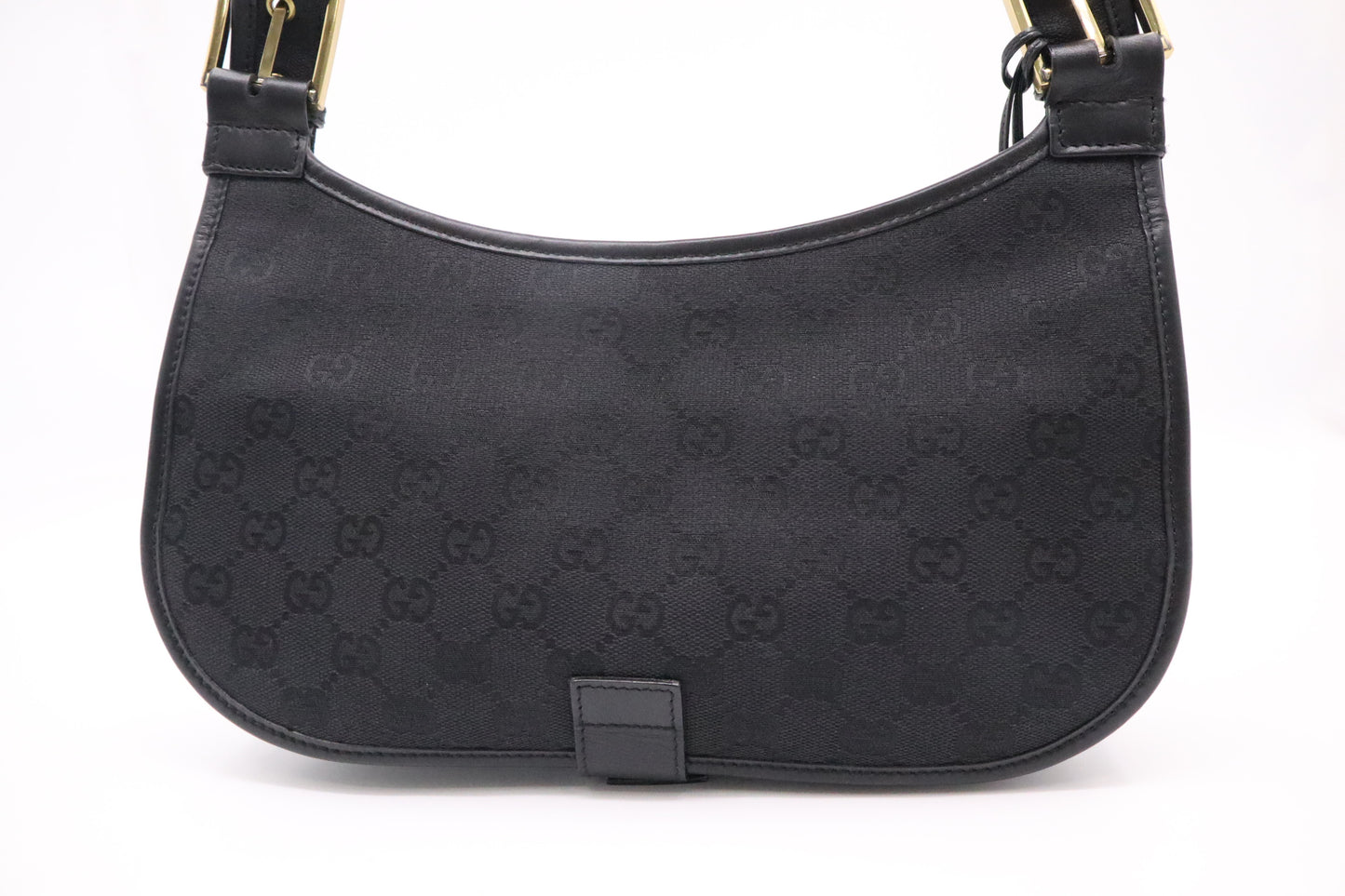 Gucci Shoulder Bag in Black GG Canvas