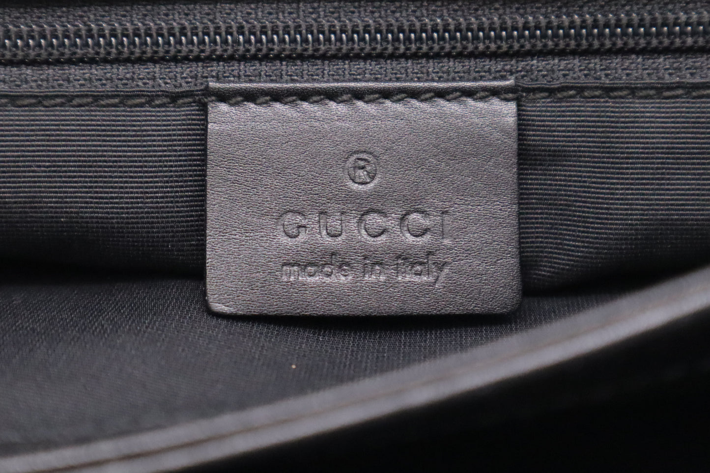 Gucci Shoulder Bag in Black GG Canvas