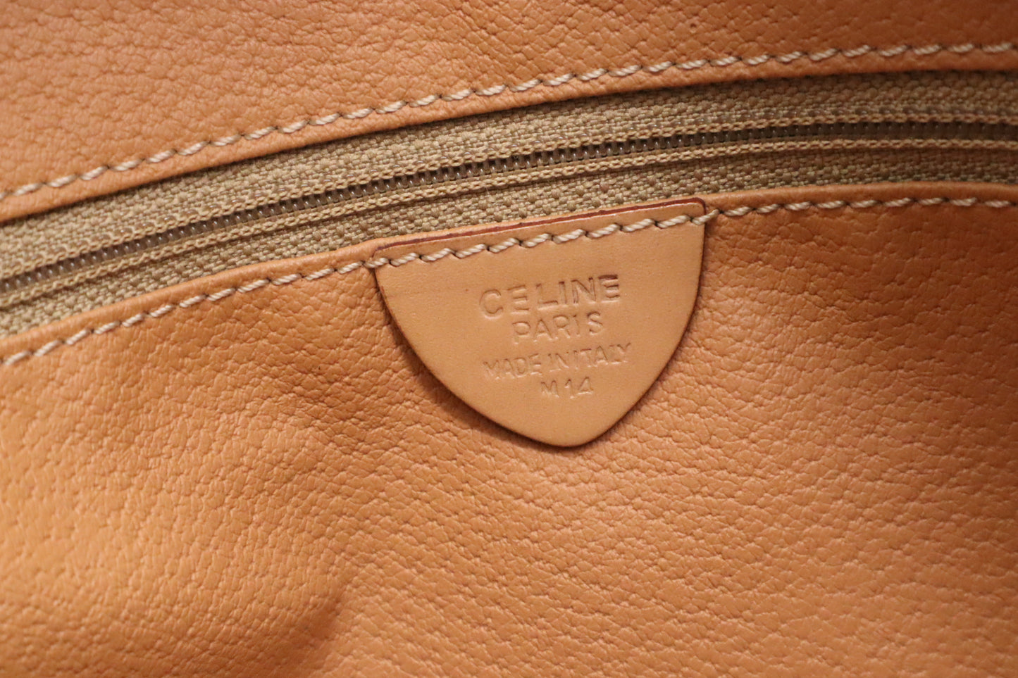 Celine Crossbody Bag in Brown Macadam Canvas