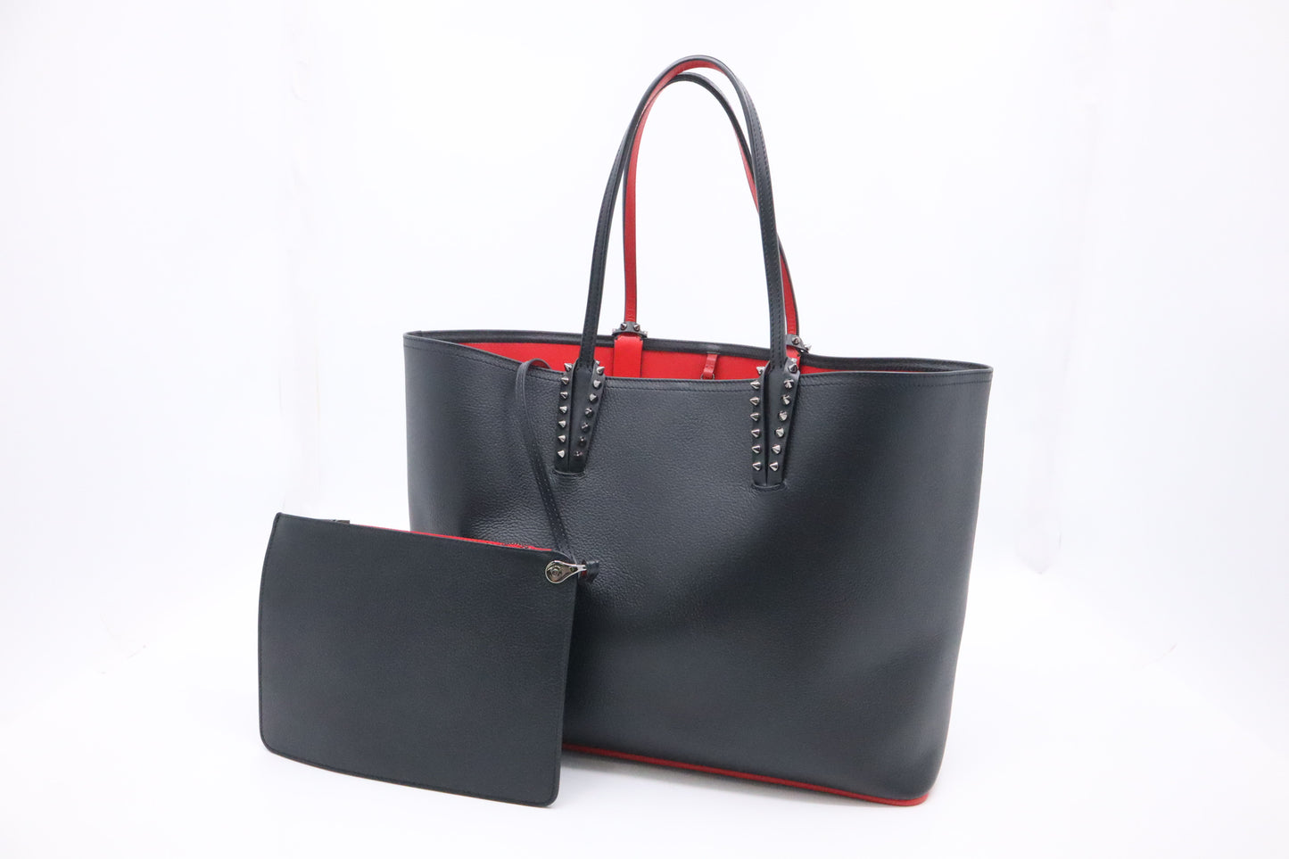 Louboutin Cabata in Black Leather