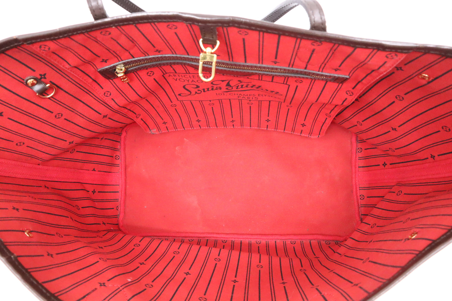 Louis Vuitton Neverfull GM in Damier Ebene Canvas