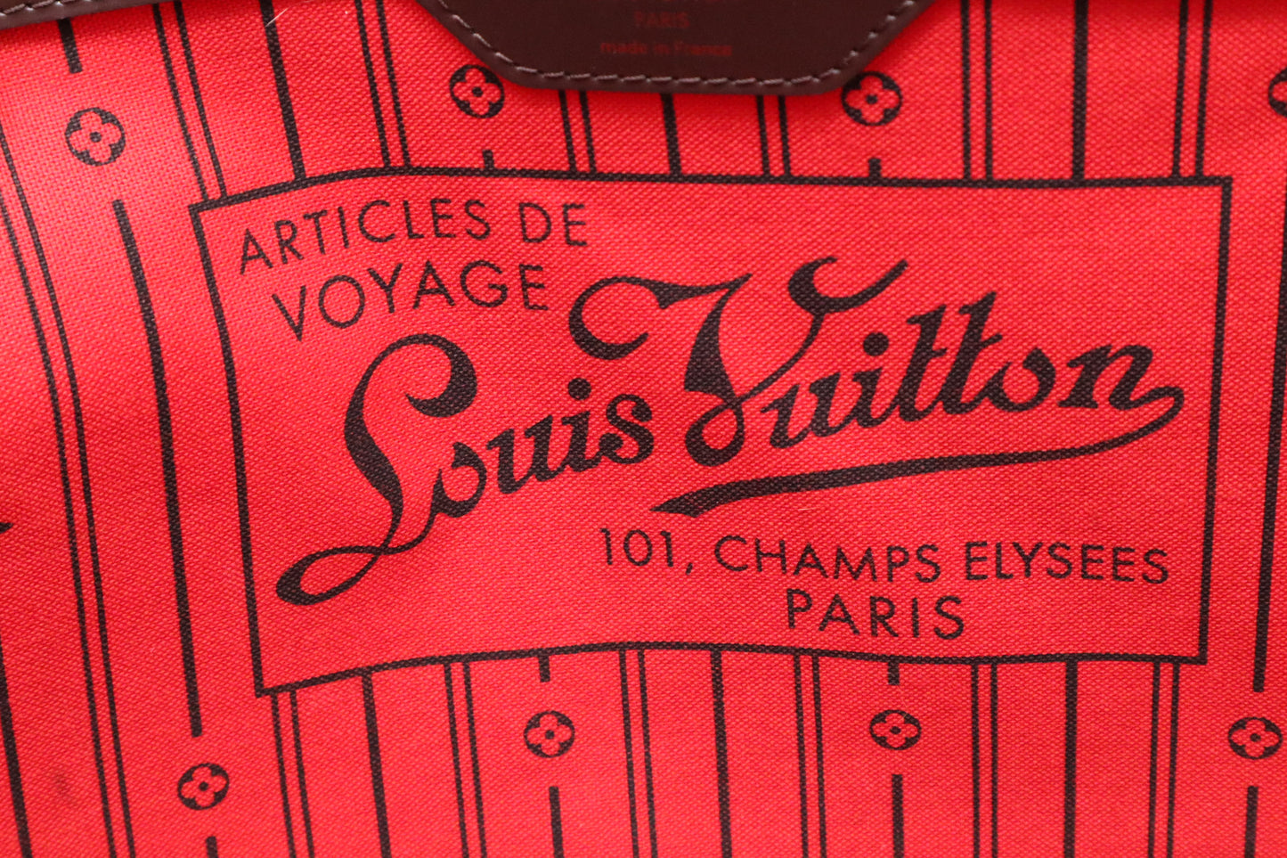 Louis Vuitton Neverfull GM in Damier Ebene Canvas