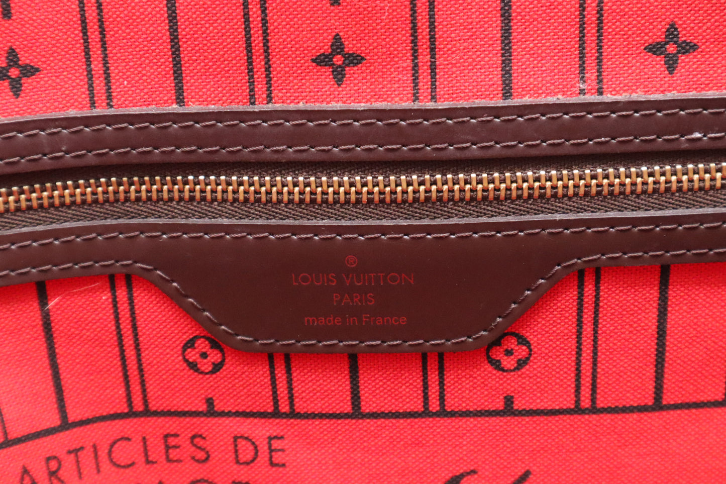 Louis Vuitton Neverfull GM in Damier Ebene Canvas