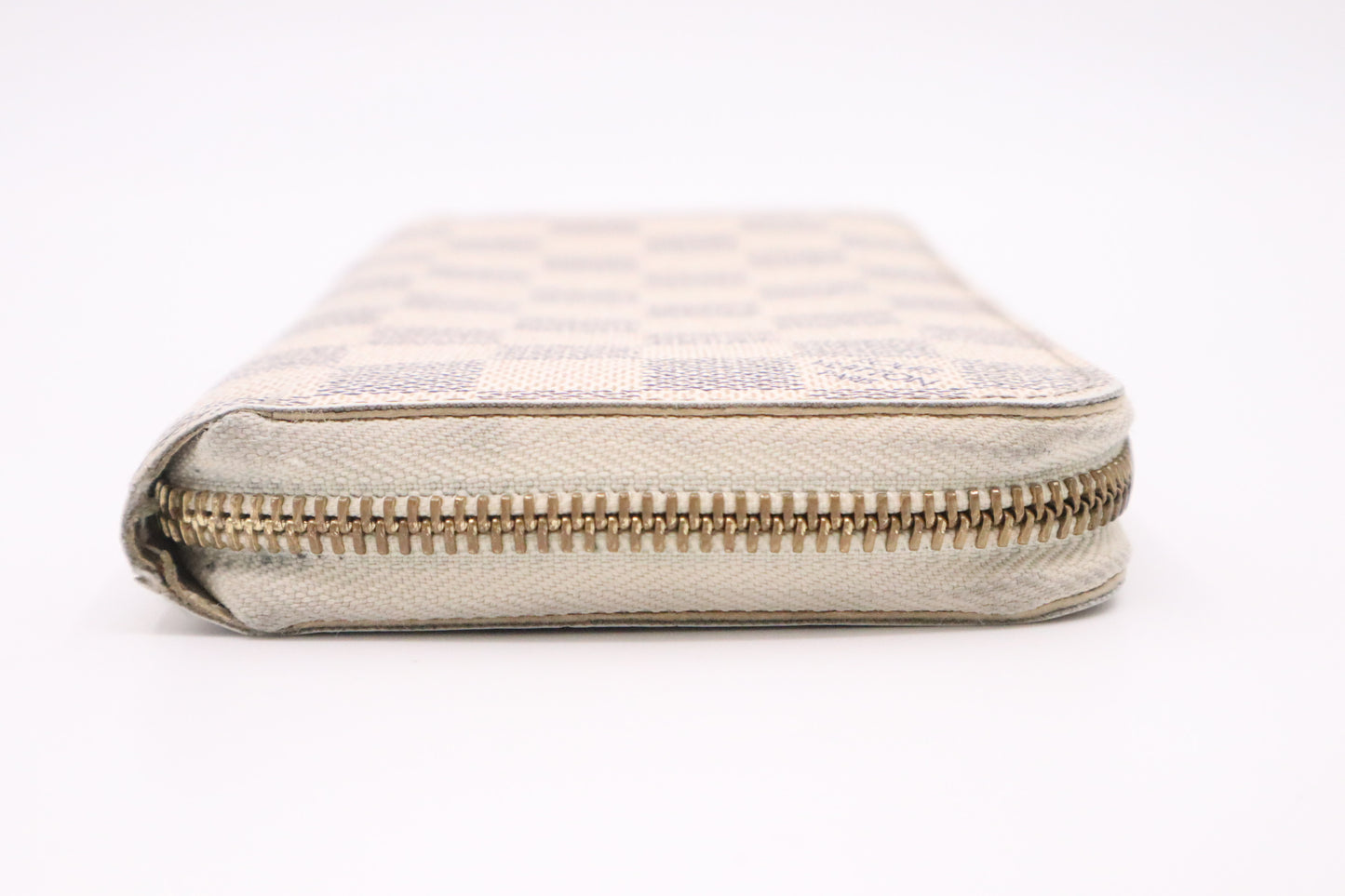 Louis Vuitton Long Zippy Wallet in Damier Azur Canvas