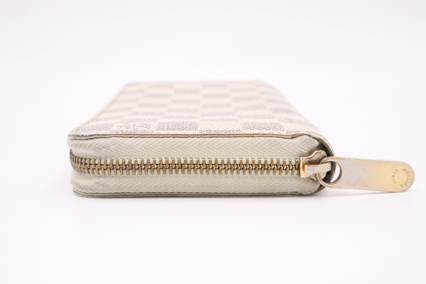 Louis Vuitton Long Zippy Wallet in Damier Azur Canvas