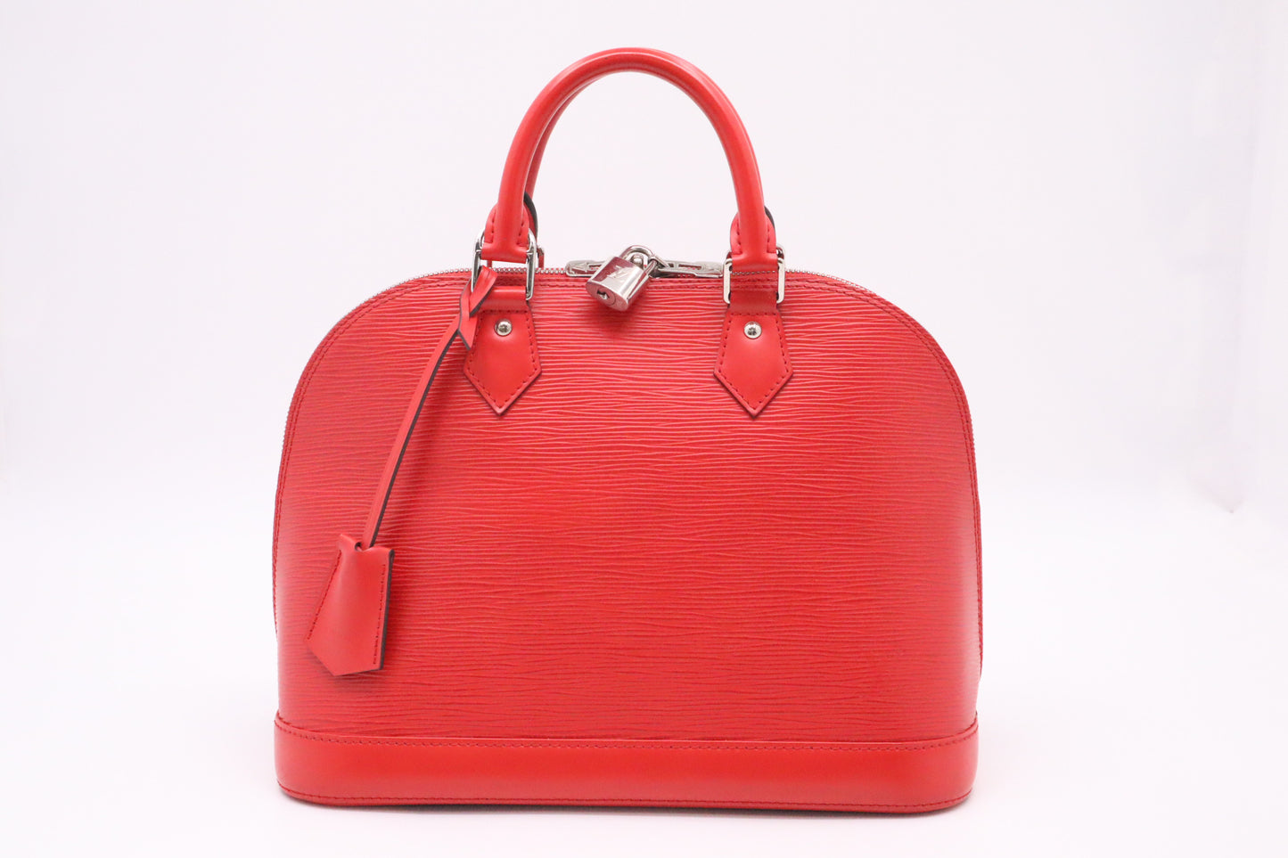 Louis Vuitton Alma PM in Piment Red Epi Leather