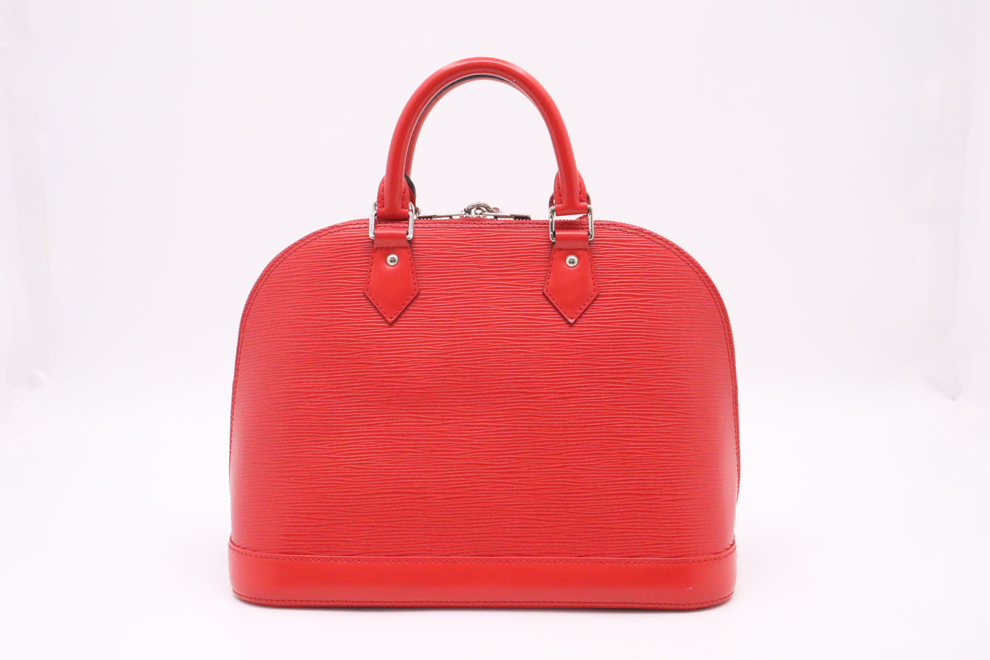 Louis Vuitton Alma PM in Piment Red Epi Leather