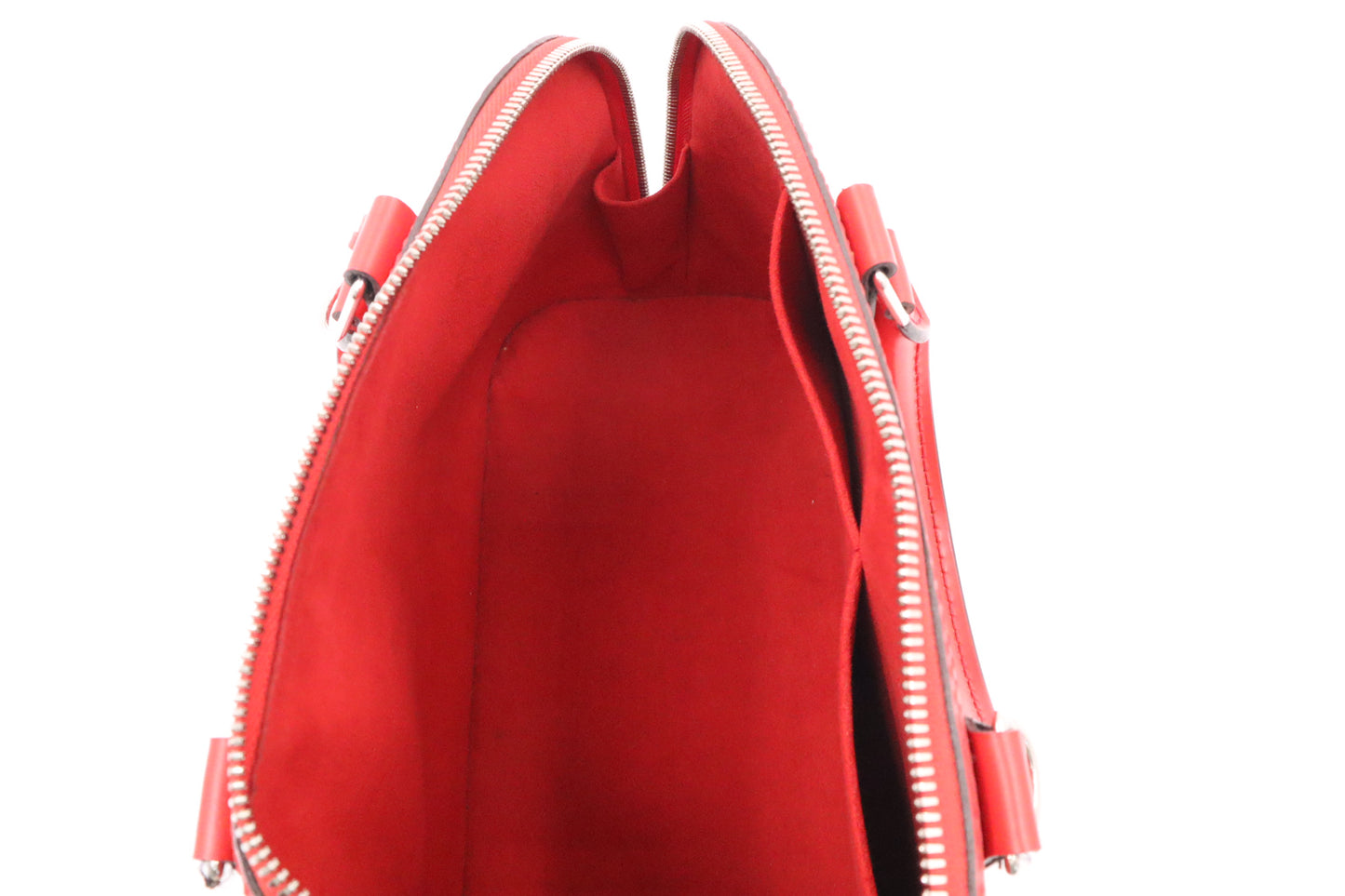 Louis Vuitton Alma PM in Piment Red Epi Leather