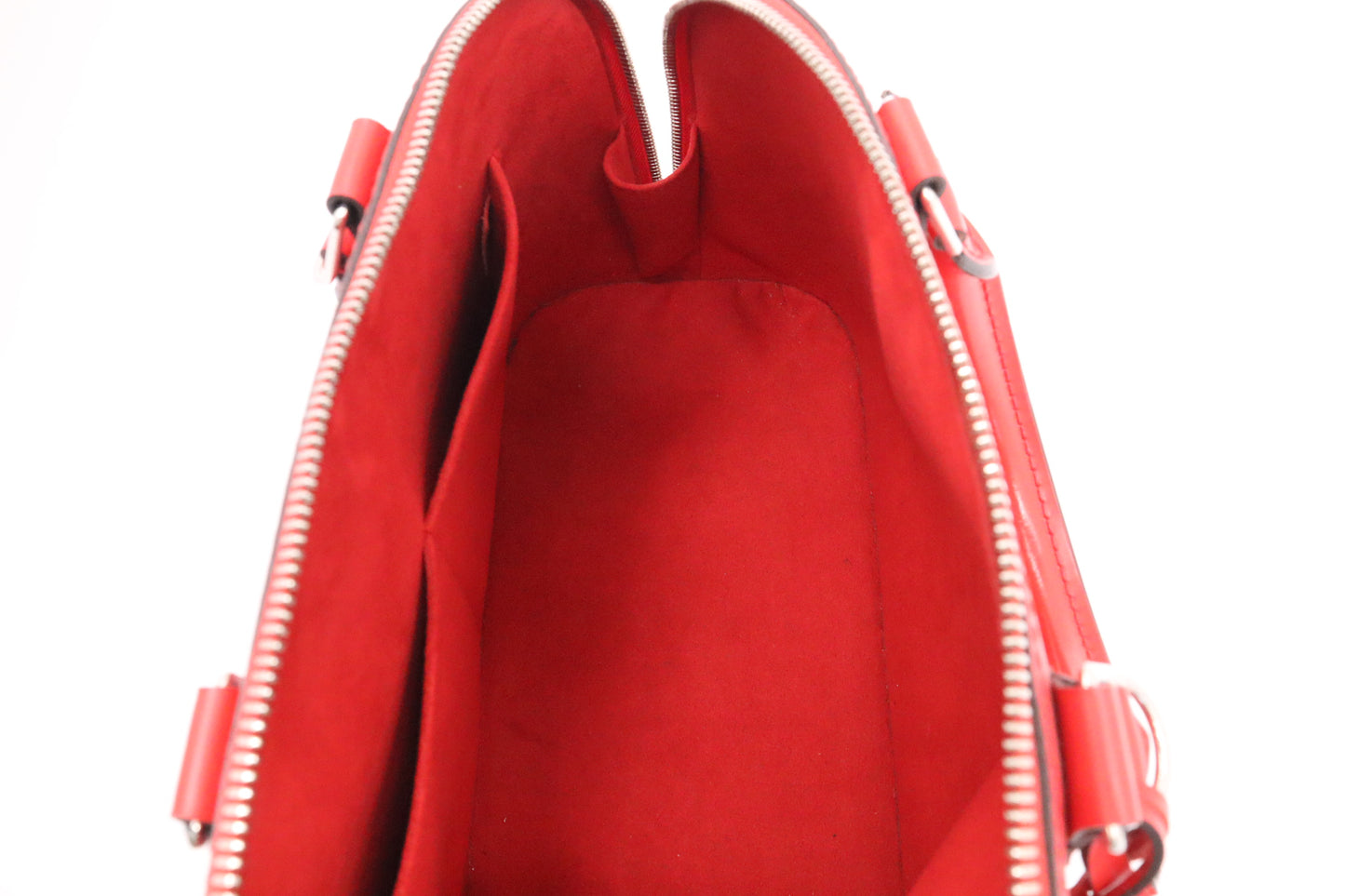 Louis Vuitton Alma PM in Piment Red Epi Leather