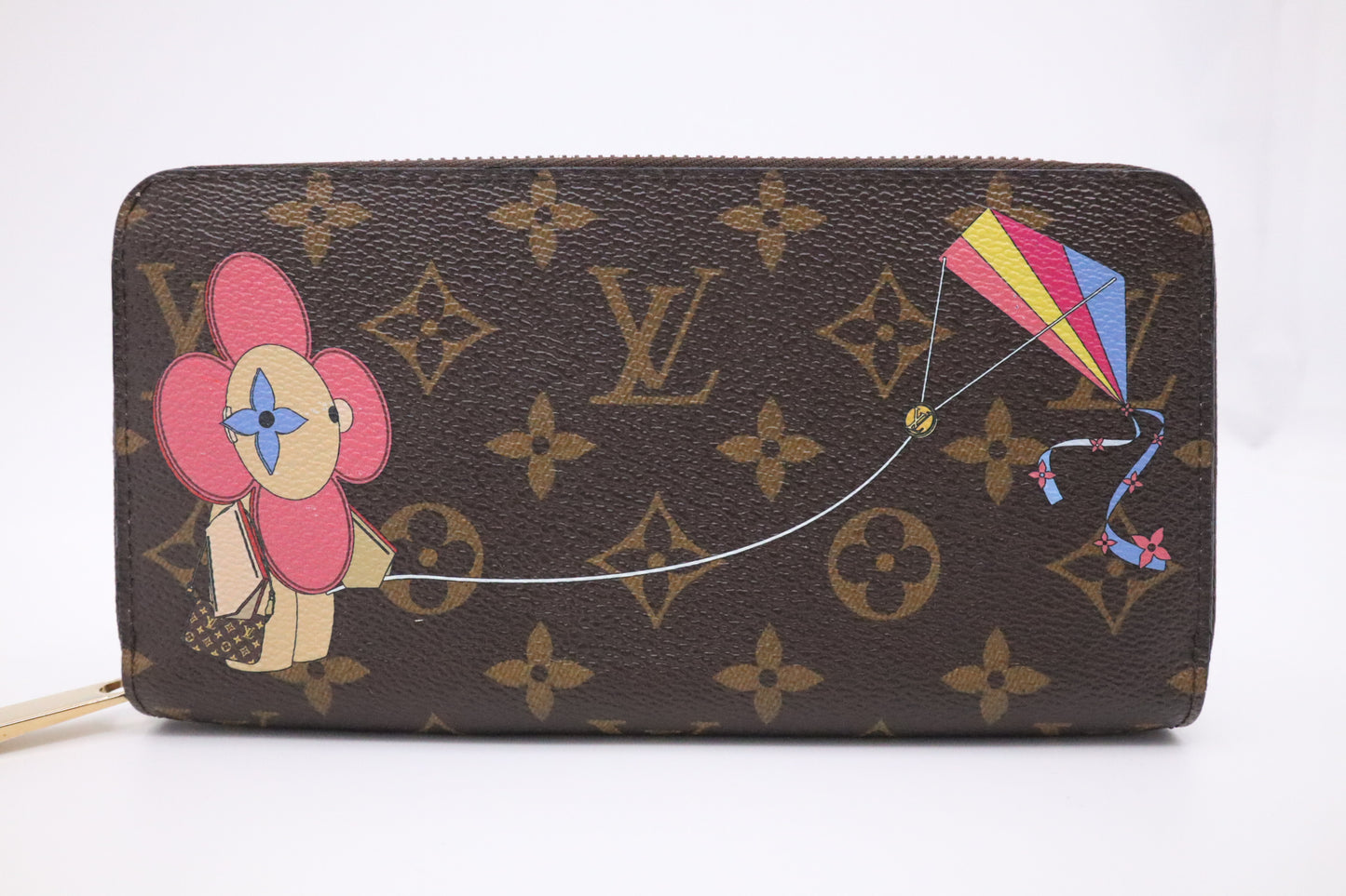 Louis Vuitton Long Zippy Wallet in Vivienne Monogram Canvas