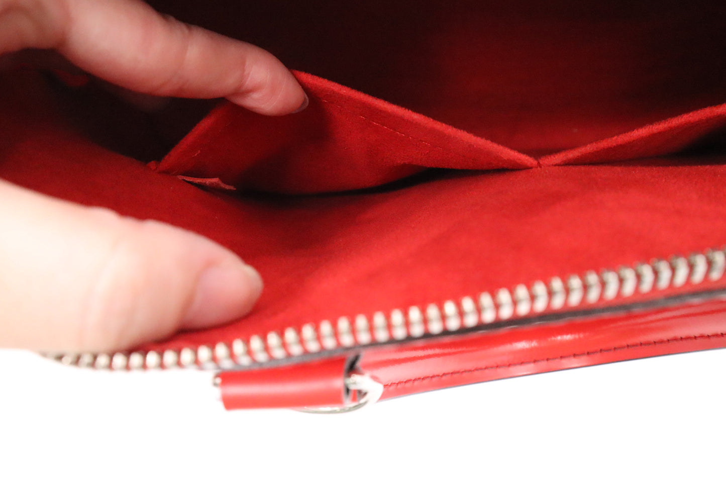 Louis Vuitton Alma PM in Piment Red Epi Leather