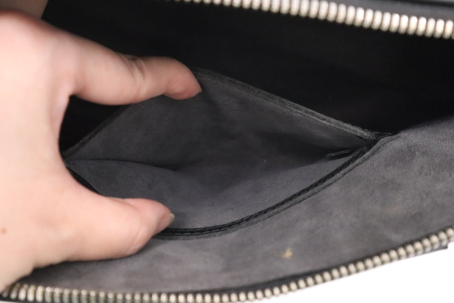 Louis Vuitton Alma in Black Epi Leather