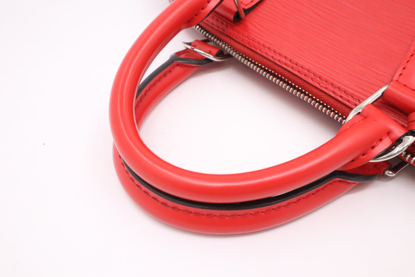 Louis Vuitton Alma PM in Piment Red Epi Leather