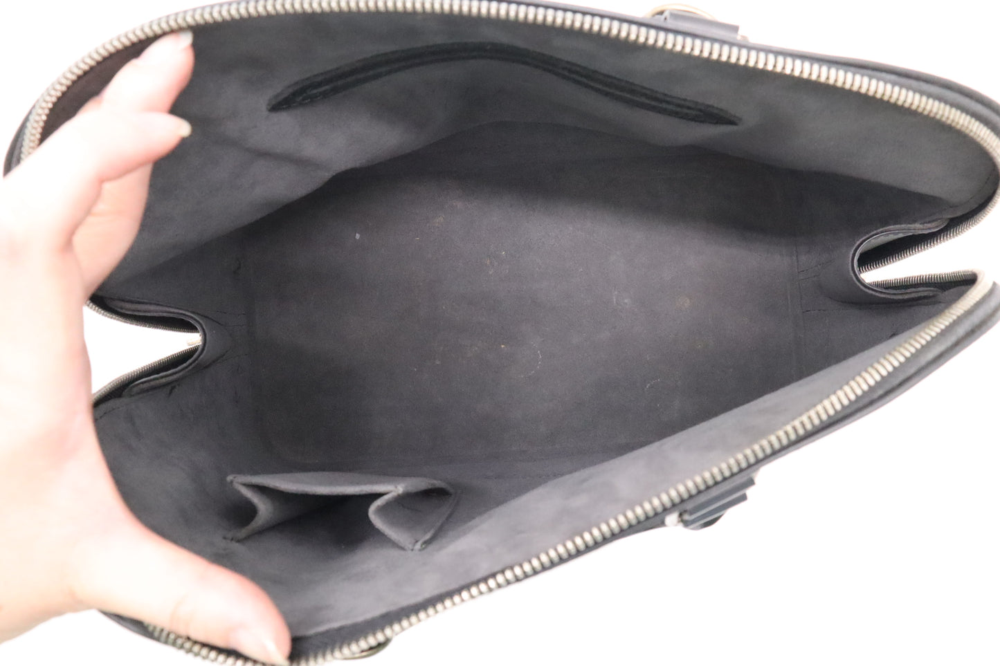 Louis Vuitton Alma in Black Epi Leather