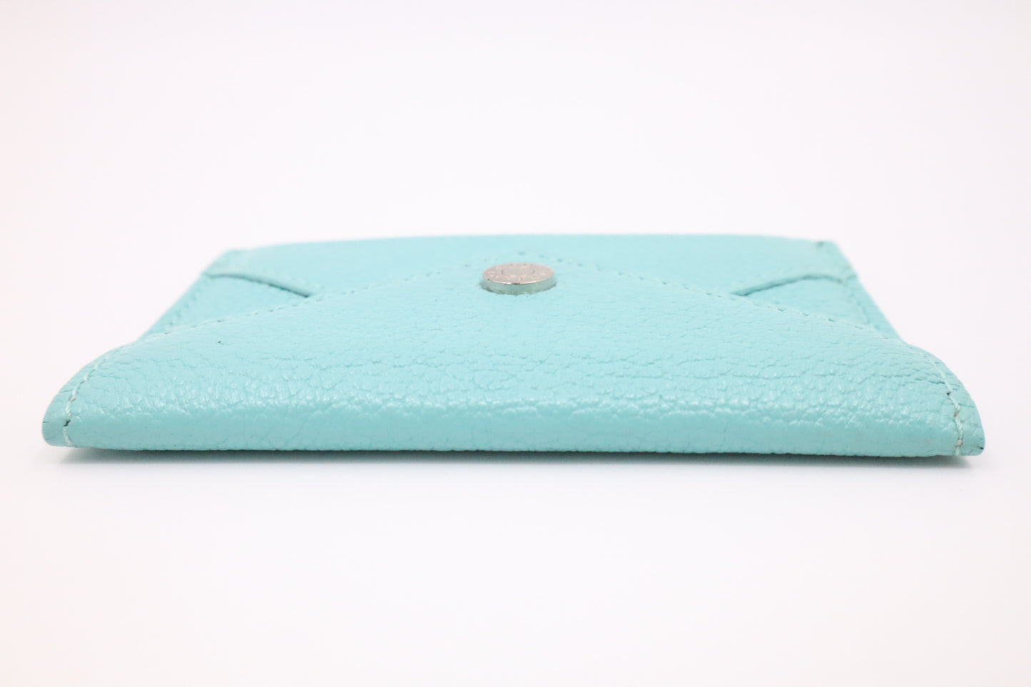 Tiffany & Co. Envelope Card Case in Tiffany Blue Leather