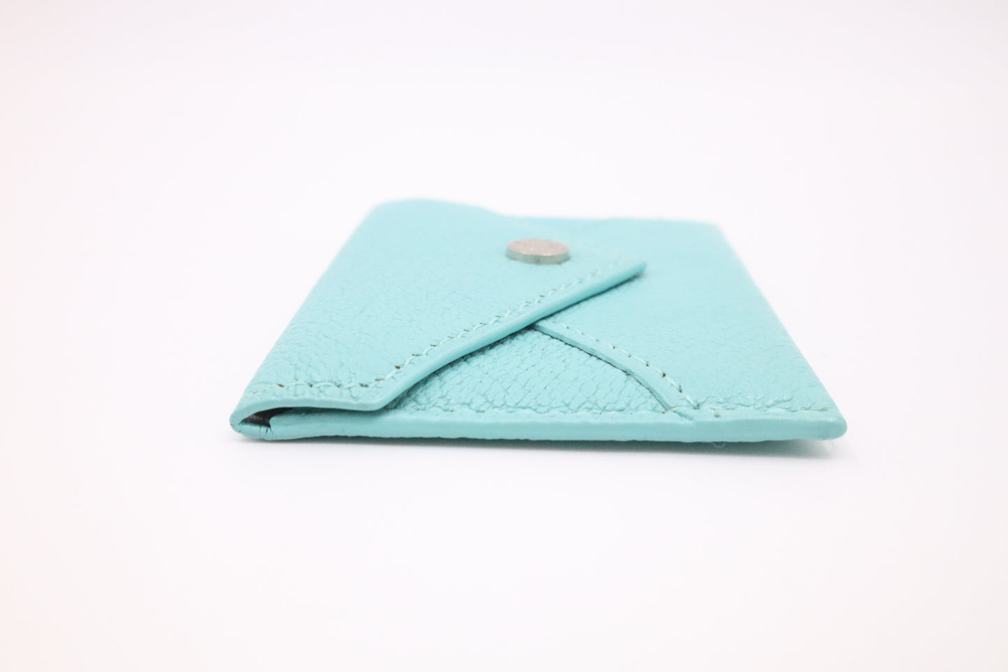 Tiffany & Co. Envelope Card Case in Tiffany Blue Leather