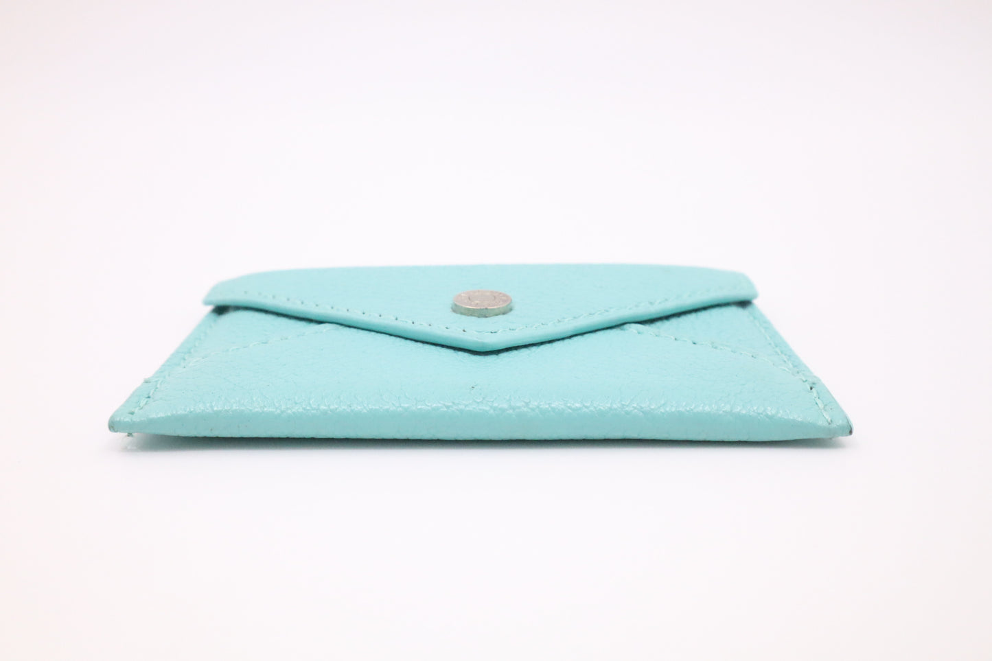 Tiffany & Co. Envelope Card Case in Tiffany Blue Leather
